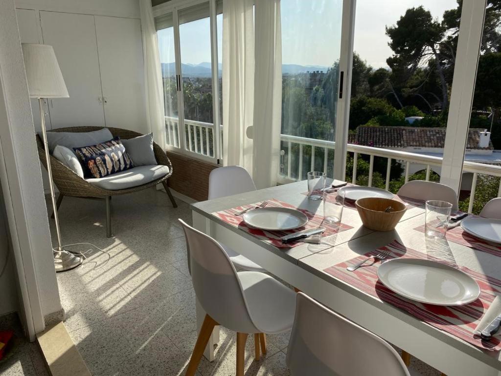 Apartamento Rosarioyemma - Primera Linea De Playa Con Vista Mar Javea Luaran gambar