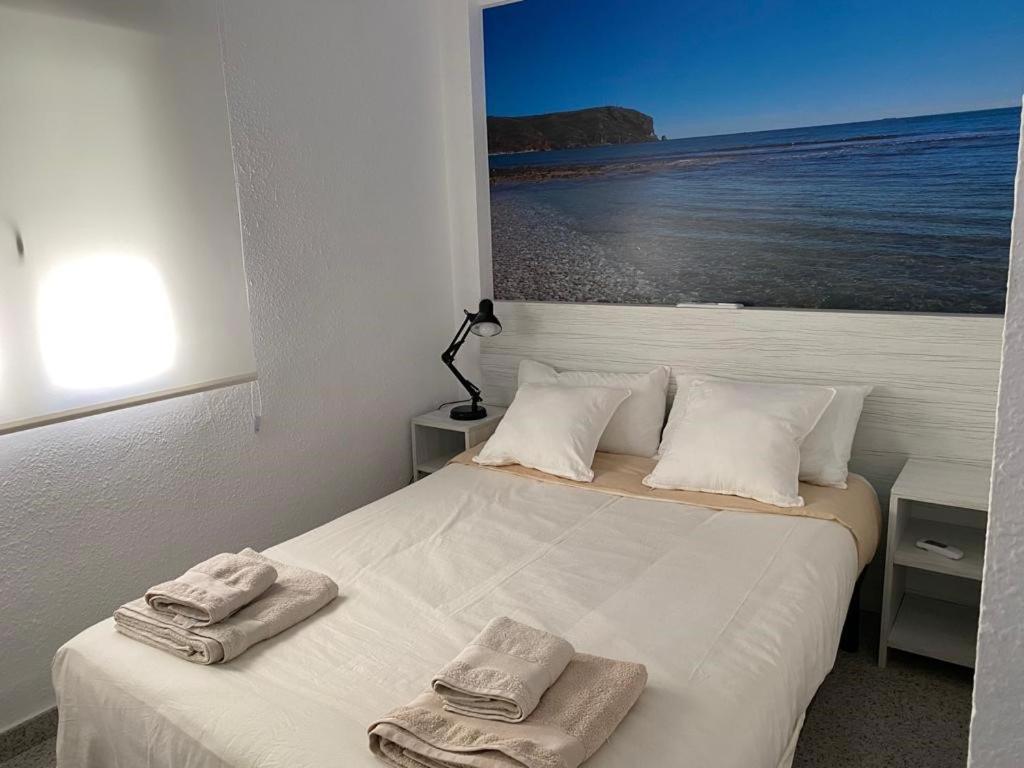 Apartamento Rosarioyemma - Primera Linea De Playa Con Vista Mar Javea Luaran gambar