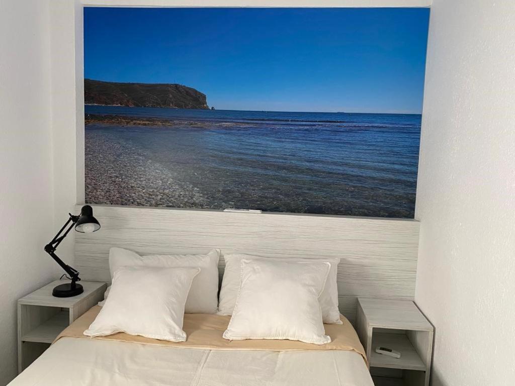 Apartamento Rosarioyemma - Primera Linea De Playa Con Vista Mar Javea Luaran gambar
